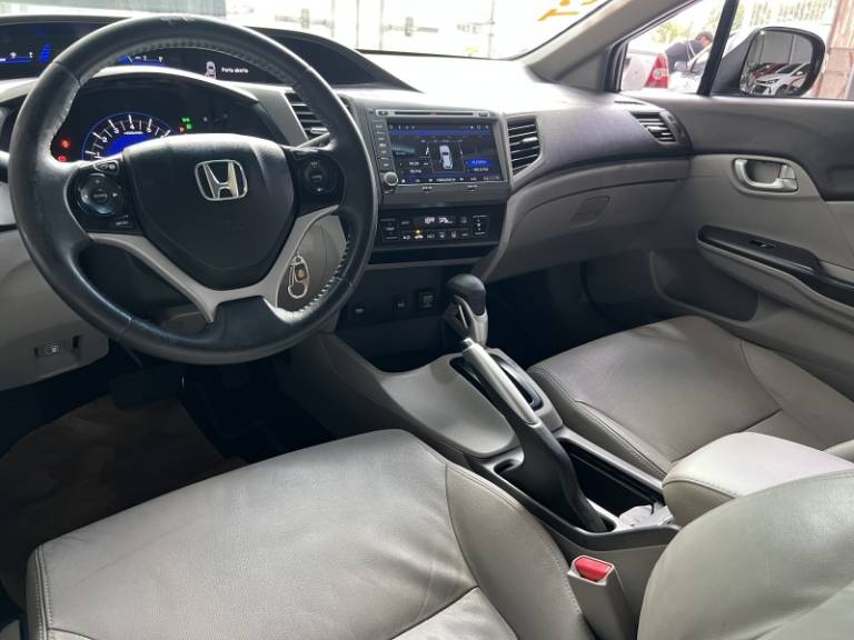 HONDA - CIVIC - 2012/2012 - Cinza - R$ 65.900,00