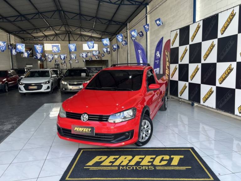VOLKSWAGEN - SAVEIRO - 2014/2014 - Vermelha - R$ 46.900,00