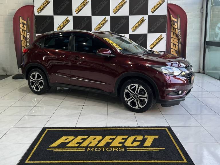 HONDA - HR-V - 2016/2016 - Vinho - R$ 85.900,00