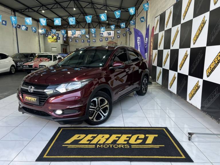 HONDA - HR-V - 2016/2016 - Vinho - R$ 85.900,00