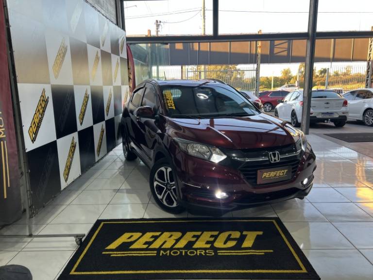 HONDA - HR-V - 2016/2016 - Vinho - R$ 85.900,00