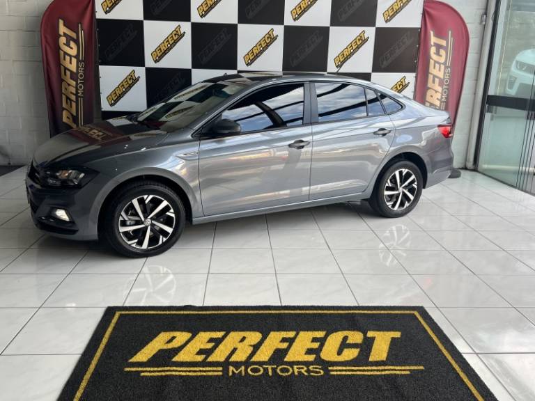VOLKSWAGEN - VIRTUS - 2021/2021 - Cinza - R$ 86.900,00